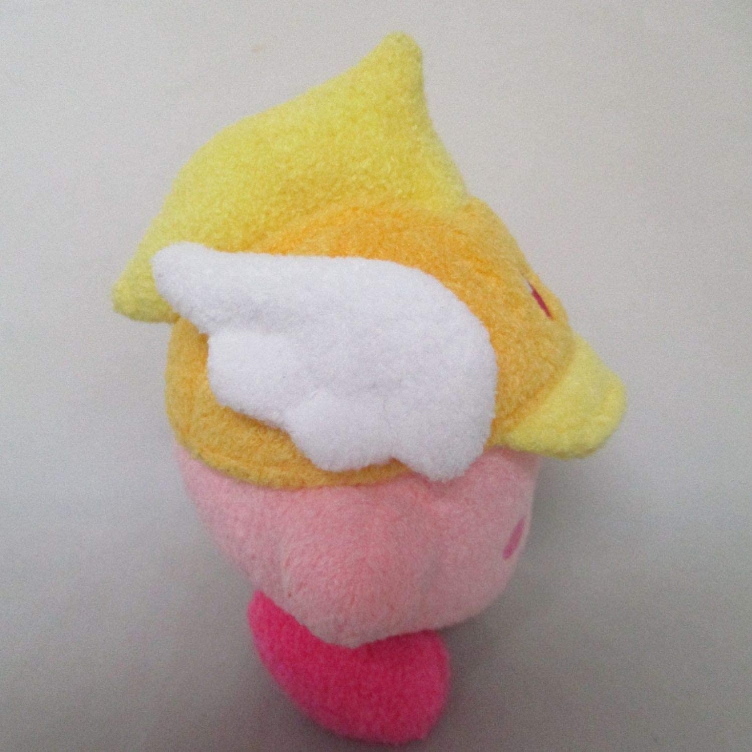 Alt View 2. Kirby - Sanei 6 Inch Plush - Kirby Muteki Suteki Closet Cutter MSC-007.