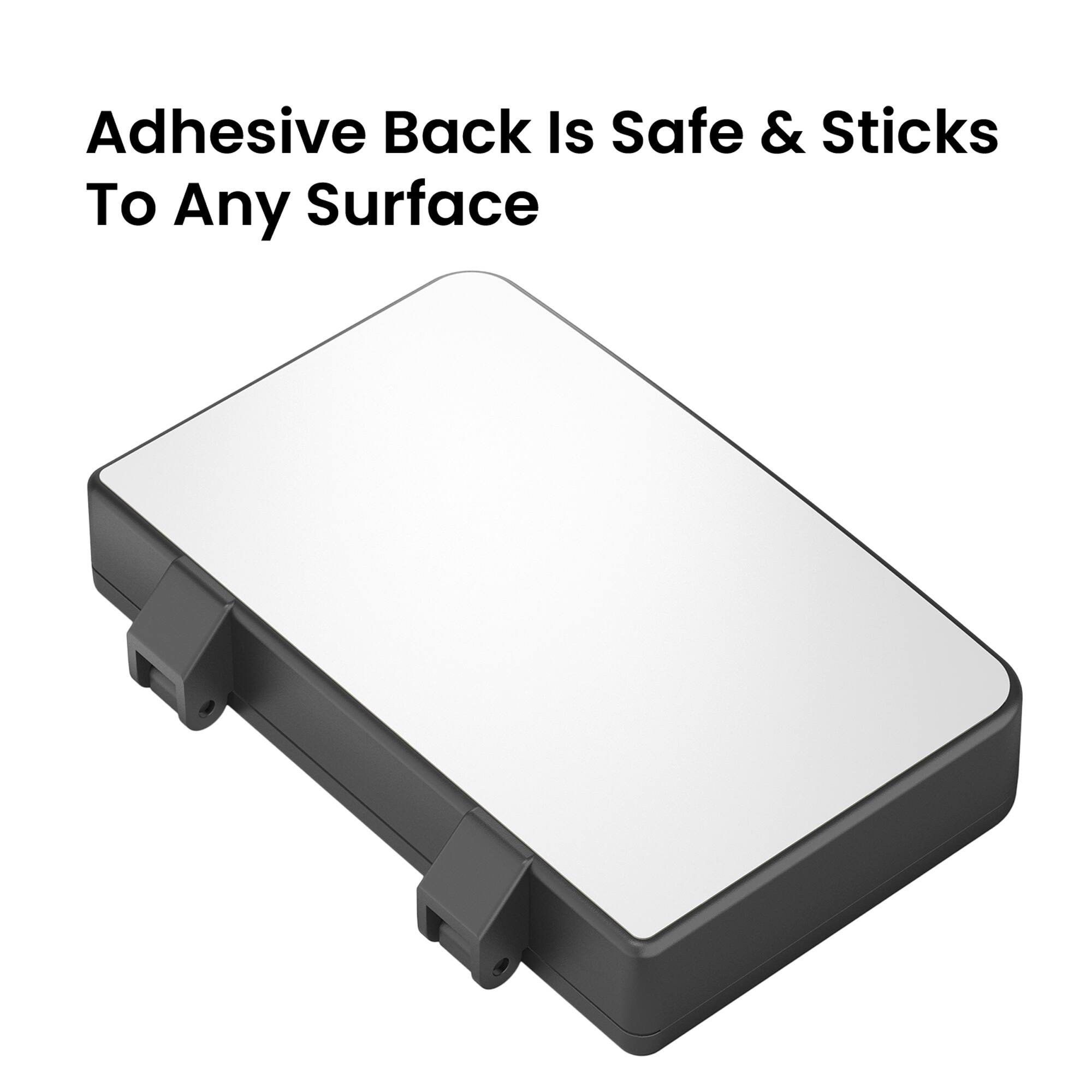 Adhesive Back Is Safe & Sticks To Any Surface
