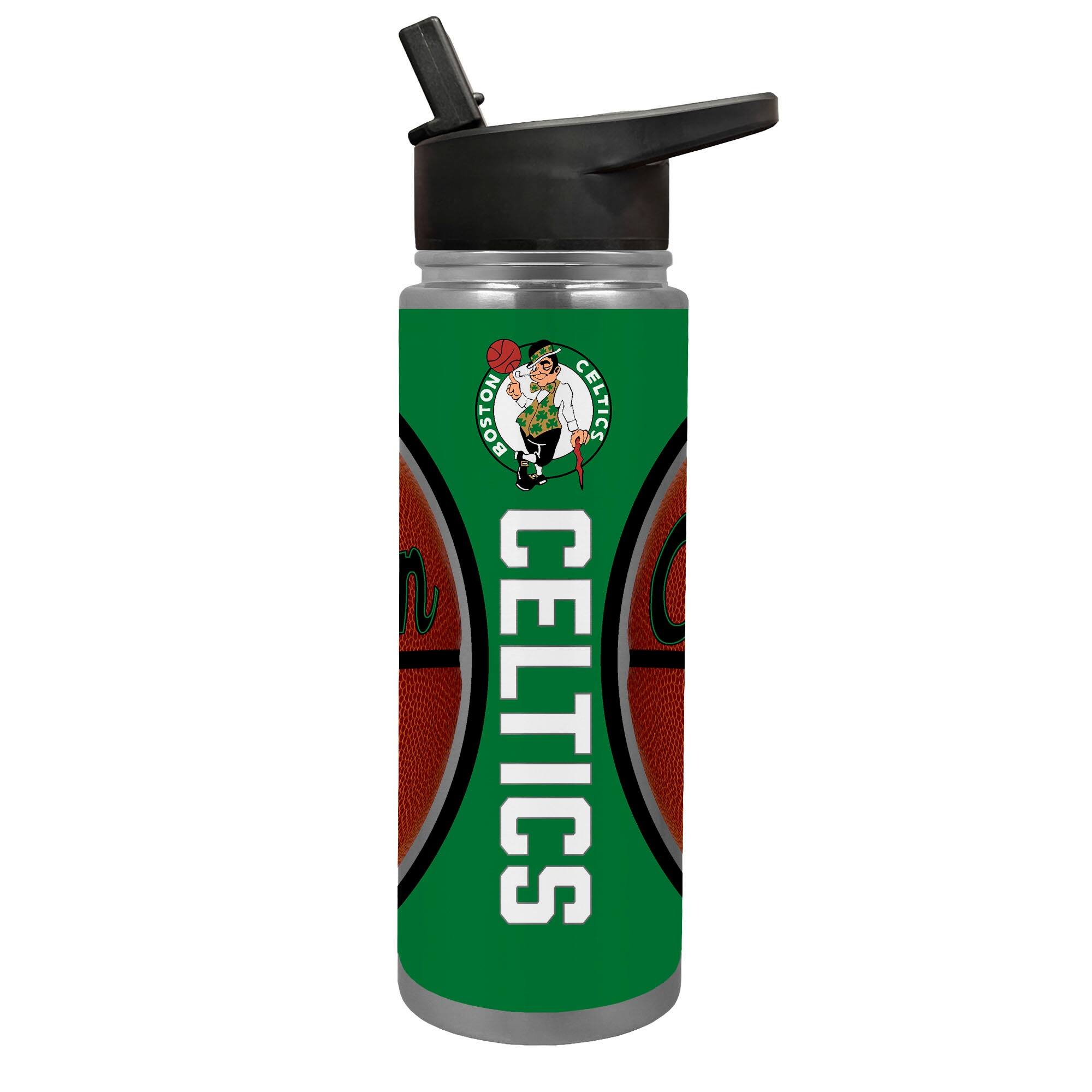 Great American Products - Boston Celtics 24oz. Jr. Thirst Game Ball Hydration Bottle - Brown