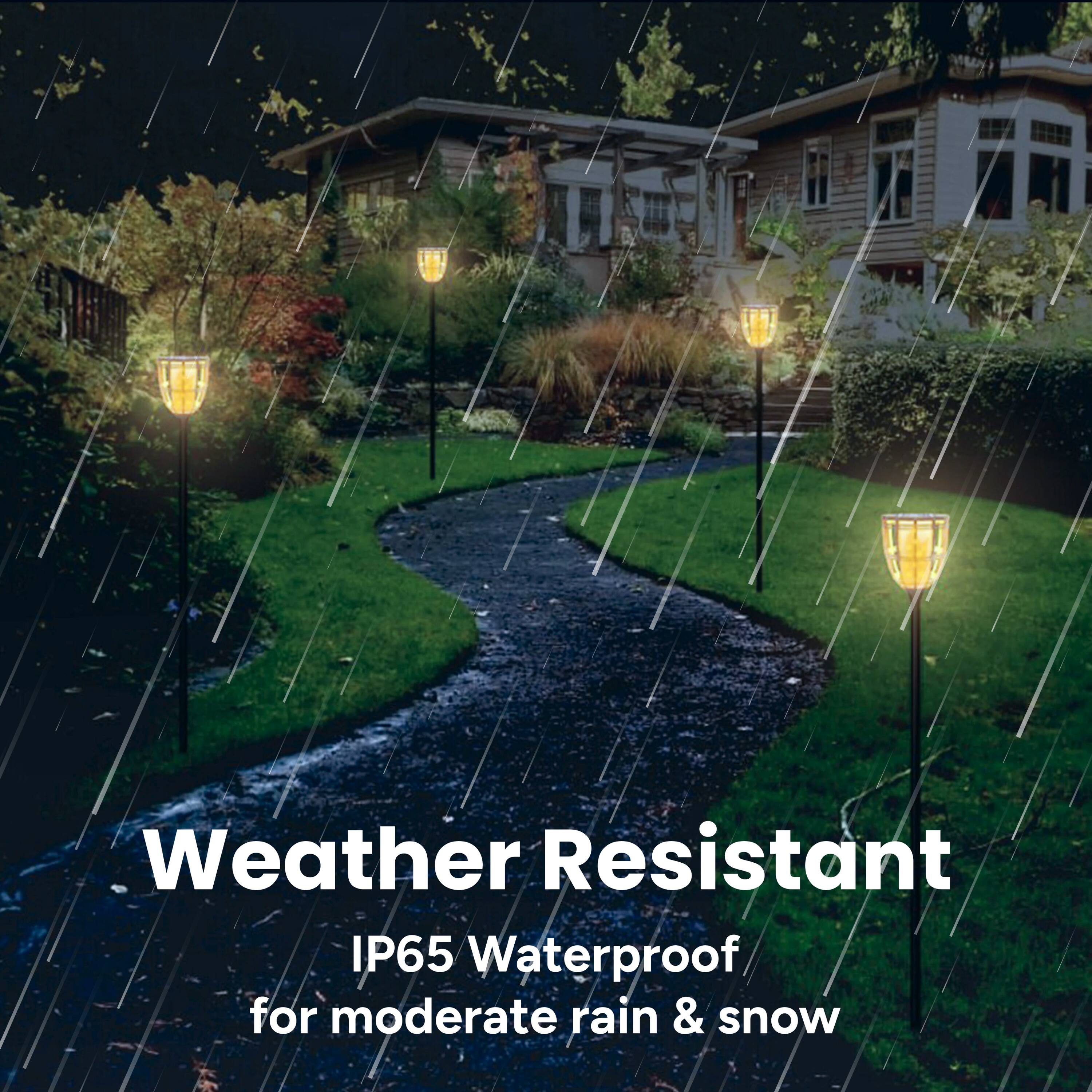 Weather Resistant
IP65 Waterproof for moderate rain & snow