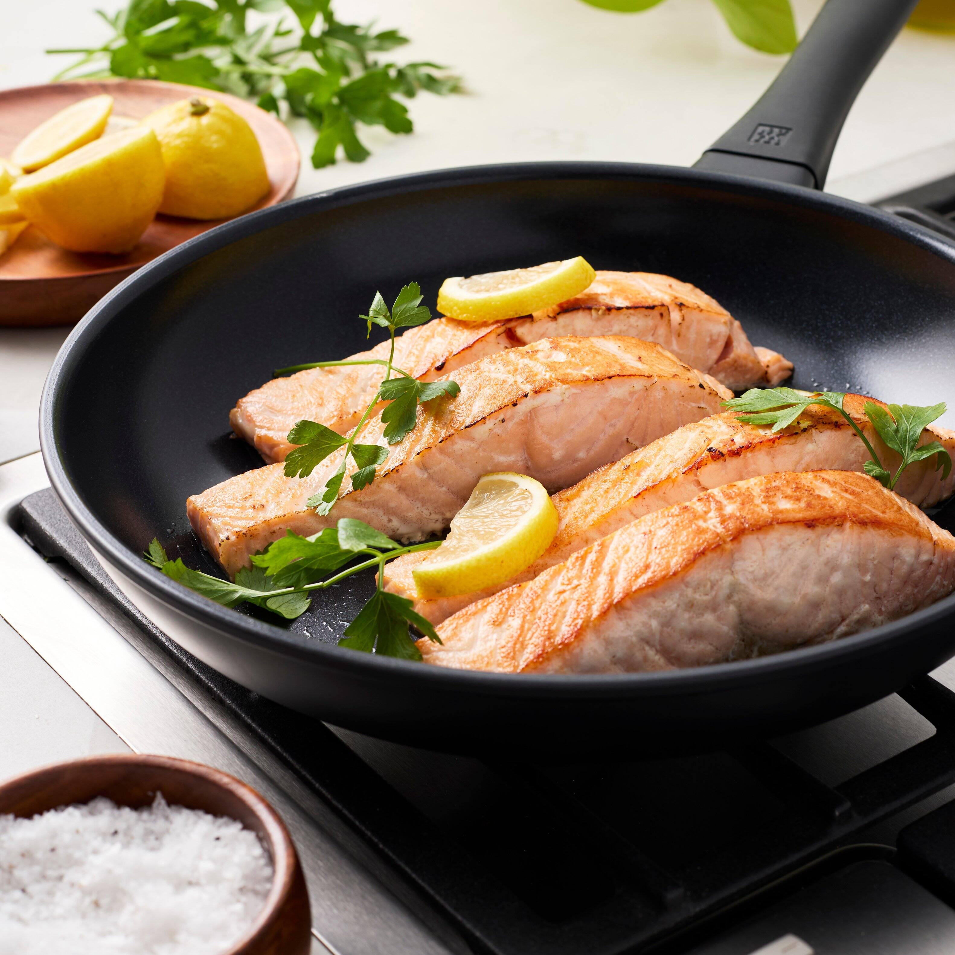 Alt View 7. ZWILLING - ZWILLING Madura Plus Ceramic 11-inch Aluminum Fry Pan Ceramic Nonstick - Black.