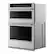 Back. KitchenAid - 30 inch Built-In Electric Convection Combination Wall Oven with with No Preheat Air Fry Mode - PrintShield Stainless.
