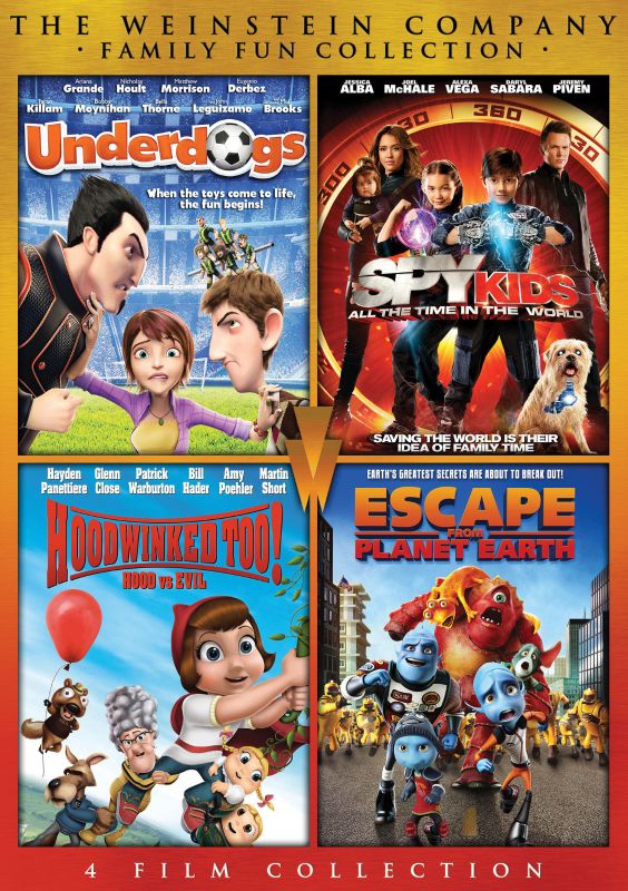  Family Fun Collection: Underdogs/Spy Kids/Hoodwinked Too!/Escape From Planet Earth [DVD]
