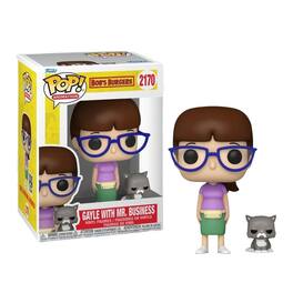 Funko - Pop! Bobs Burgers: Gayle with Mr. Business - Multicolor