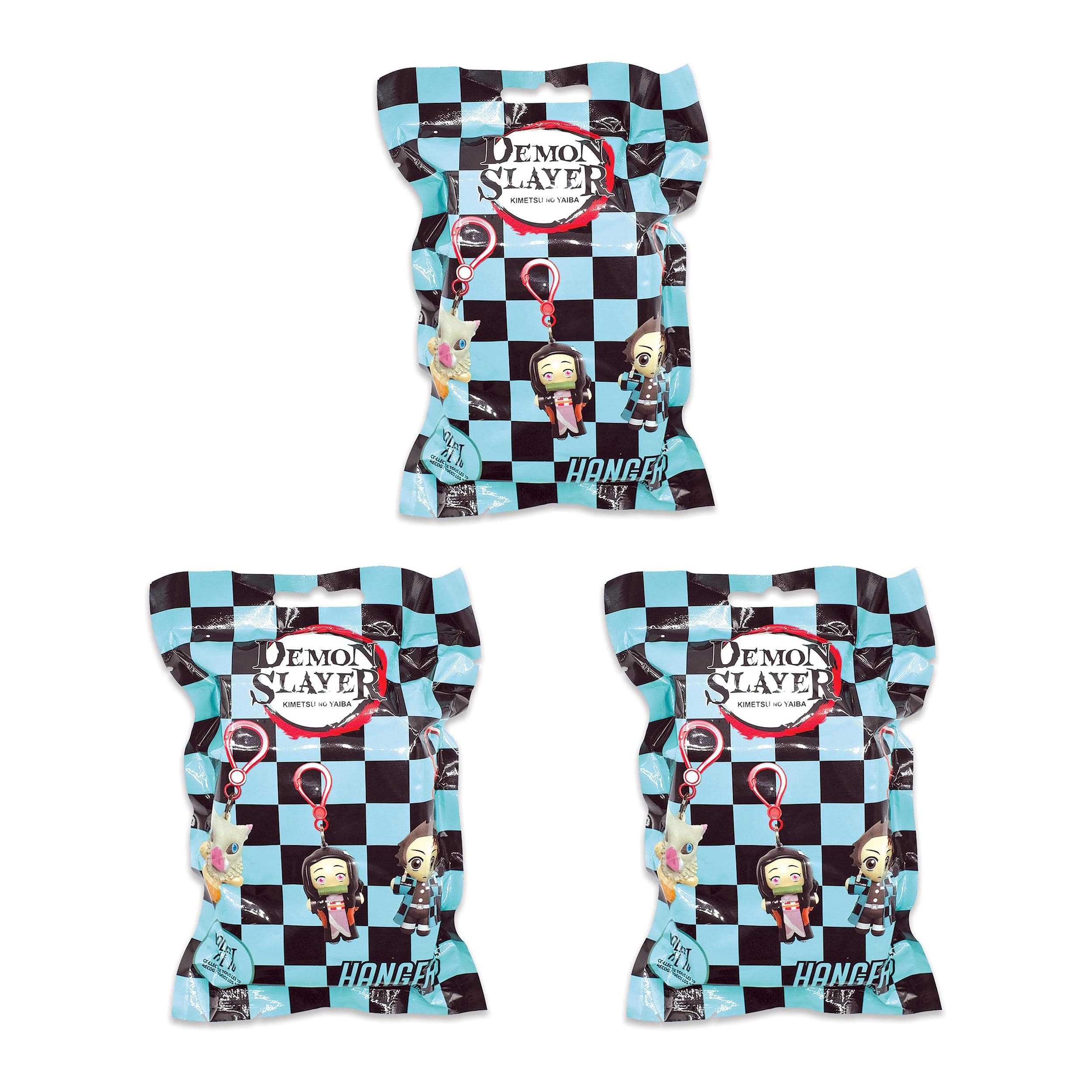 Toynk - Demon Slayer Nitotan Mini Figure Mystery Pack | Lot of 3