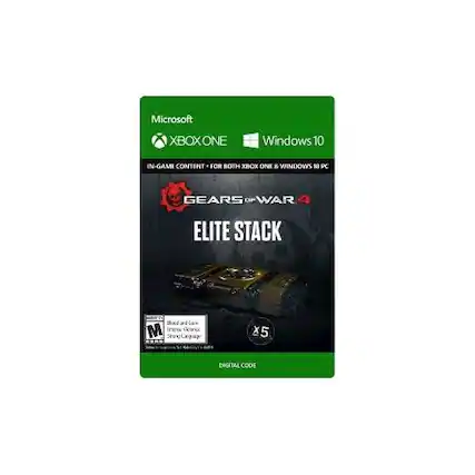 Front. Microsoft - Gears of War 4 Elite Stack. - M (Mature 17+)