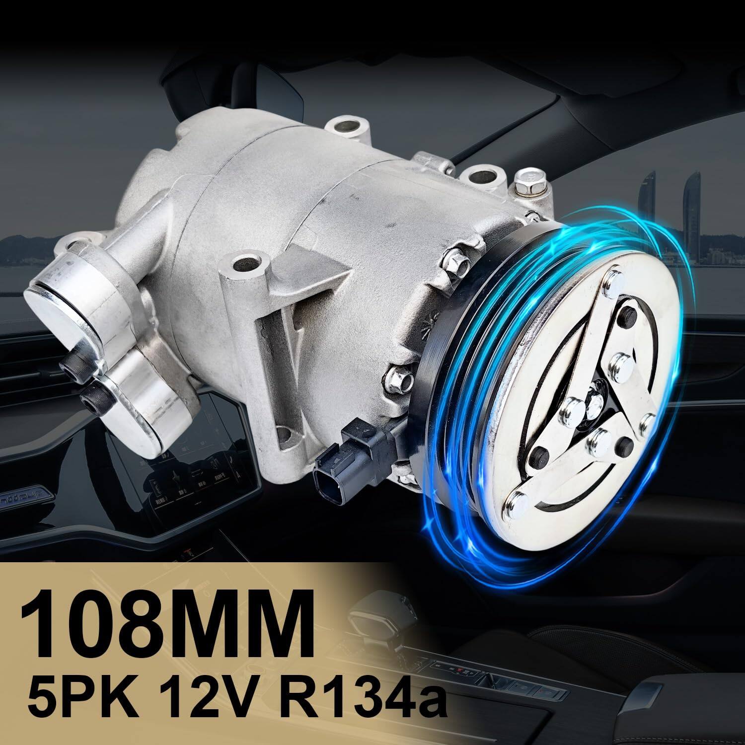 108MM  
5PK 12V R134a