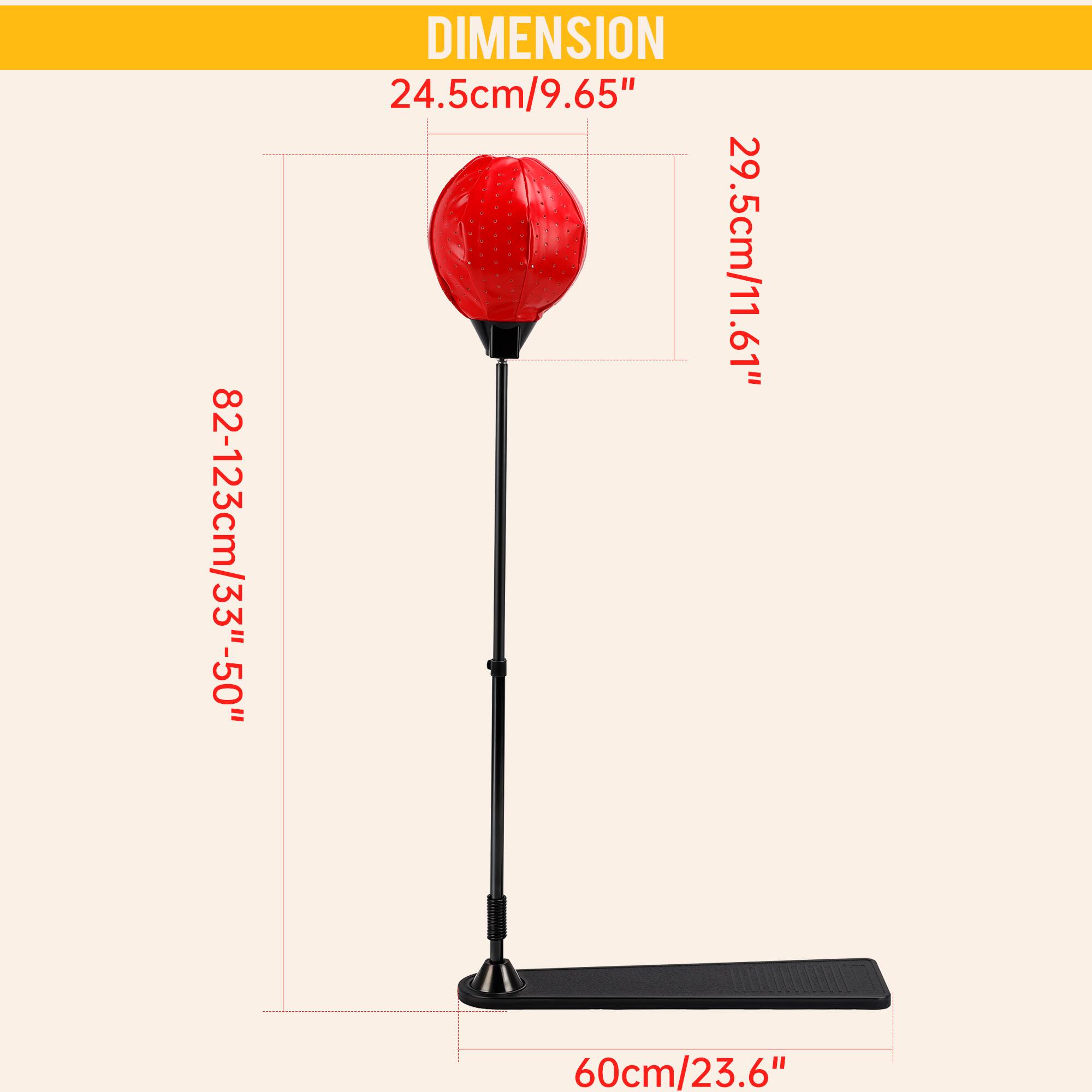 DIMENSION  
82-123cm/33"-50"  
24.5cm/9.65"  
29.5cm/11.61"  
60cm/23.6"
