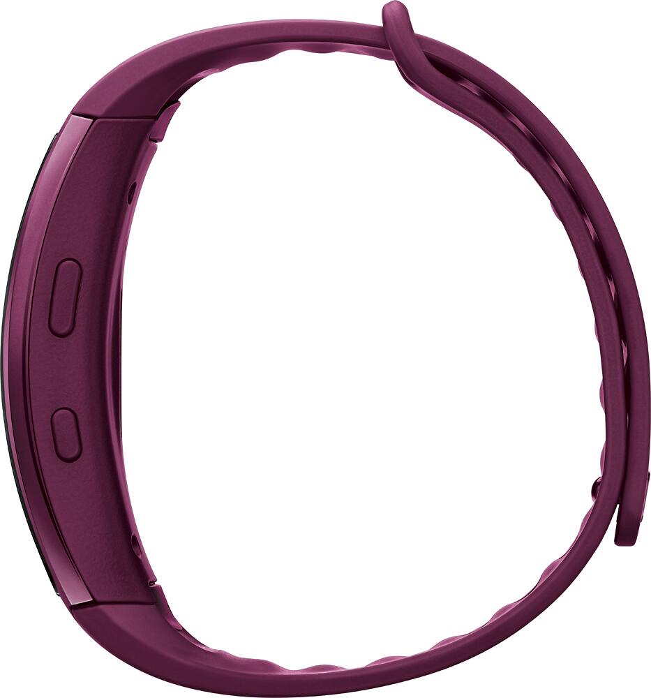Alt View 1. Samsung - Geek Squad Certified Refurbished Gear Fit2 Fitness Watch + Heart Rate (Small) - Pink.