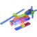 Alt View Zoom 13. LASER PEGS - 4-In-1 MPS Helicopter Construction Set - Multi-Color.
