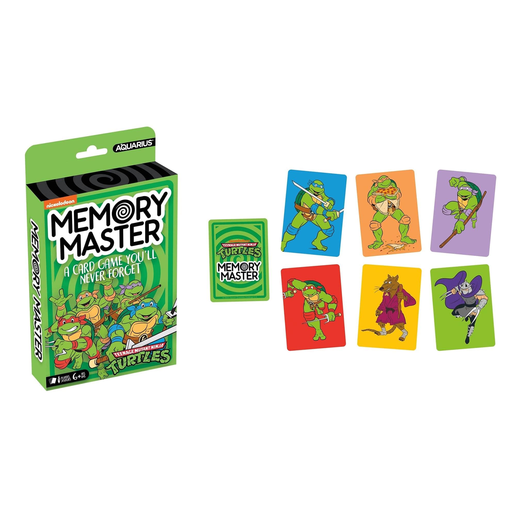 Teenage Mutant Ninja Turtles - Memory Master Game - Multi-Colored