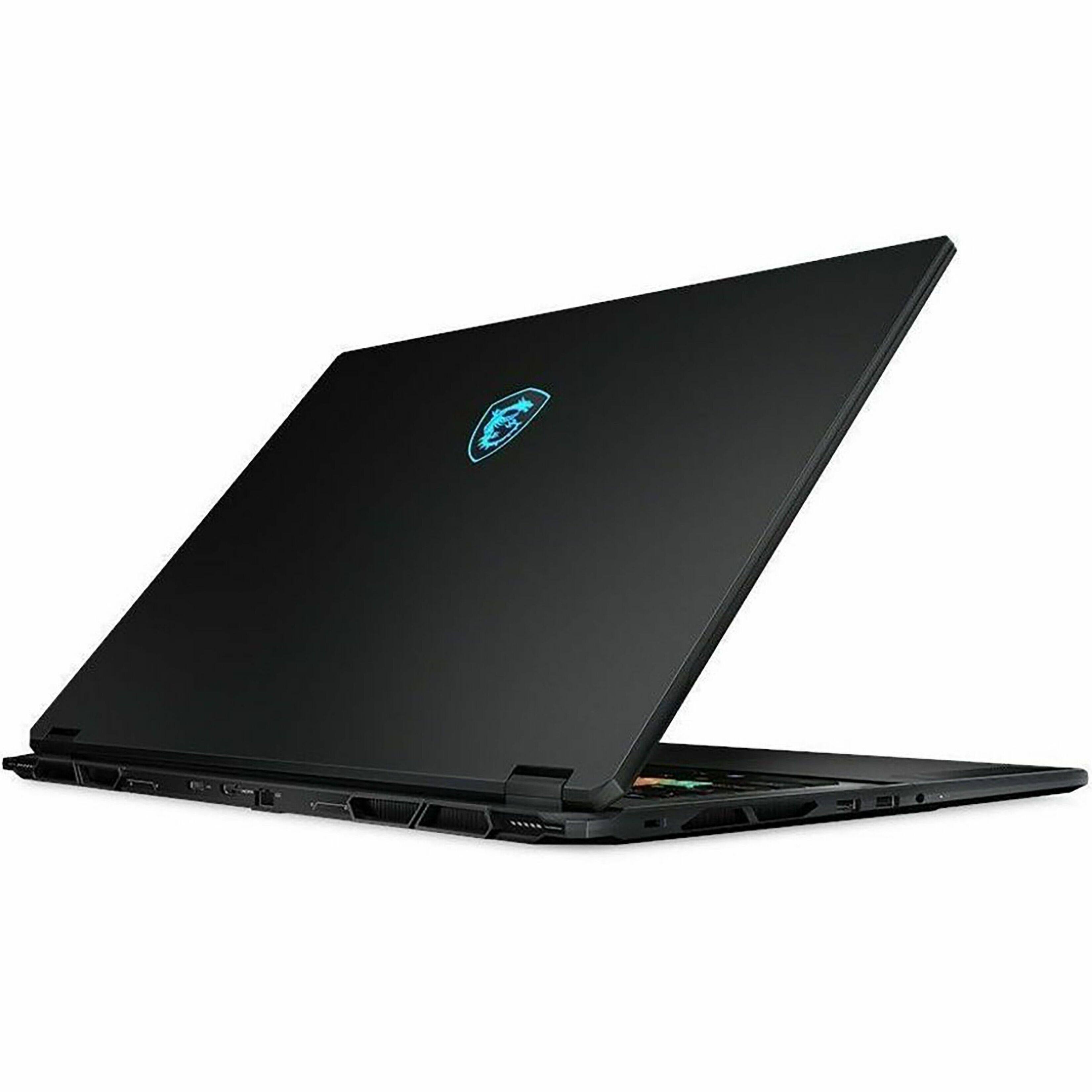 Alt View 11. MSI - 18" Gaming Laptop 2560 x 1600 (QHD+) - Intel Core Ultra 9 275HX with 64GB Memory - GeForce RTX 5070 TI - 2 TB SSD - Midnight Black, Black.