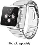 Angle Standard. iWatchz - Elemetal Watchband for 6th-Generation Apple® iPod® nano - Silver.