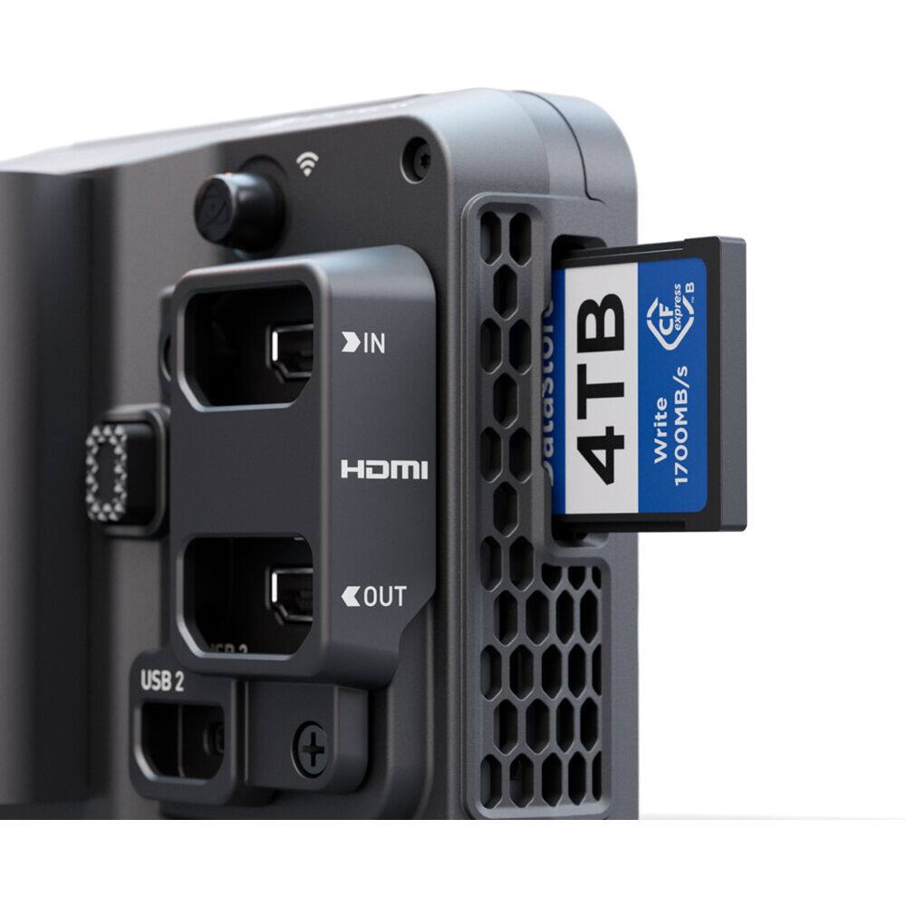 IN HDMI OUT  
4TB  
CF express  
Write 1700MB/s  
USB 2 +