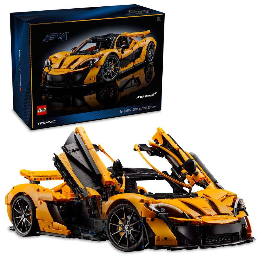 LEGO Technic McLaren P1 Hypercar F1 Gift for Adults 42172 6471559 ...
