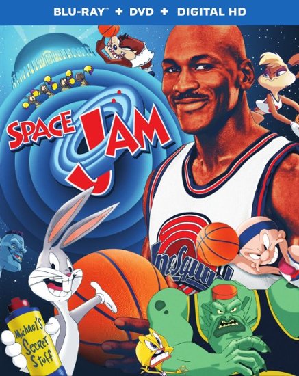 Space Jam [20th Anniversary Edition] [Blu-ray/DVD] [SteelBook] [2 Discs] [Blu-ray] [Eng/Fre/Spa] [1996] - Front_Standard