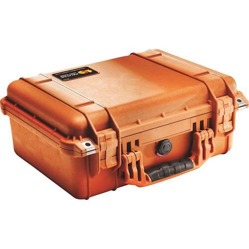 PELICAN - Protector Case 1450 Medium Case - Orange - Larger Front