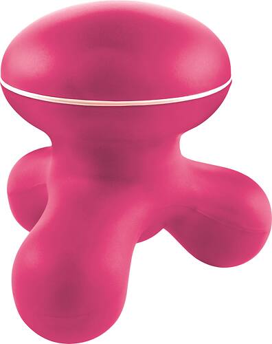 Brookstone - Buzz Personal Massager - Pink - Angle