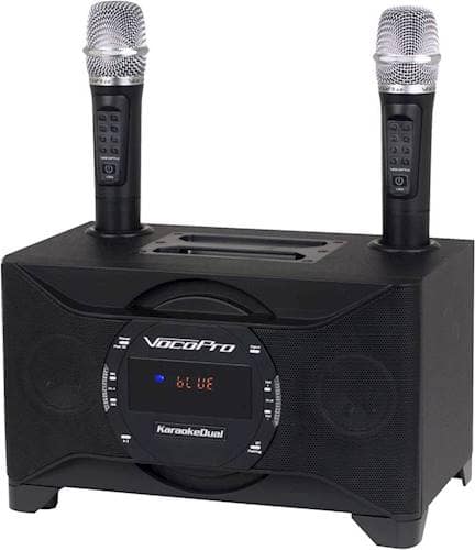 VocoPro - Karaoke System - Black - Larger Front