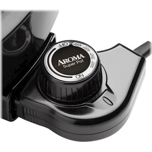 Get Aroma 3-in-1 Cool-Touch Electric Indoor Grill Portable, Black