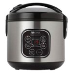 Front Zoom. AROMA - Professional 8-Cup Rice Cooker - Stainless steel.