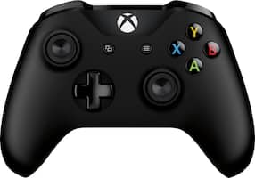 Microsoft - Xbox Gaming Controller with Cable for Windows - Black - Front_Zoom