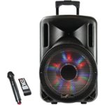 Front Zoom. beFree Sound - BFS-4435 Wireless Portable PA System - Black.