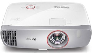 BenQ - HT2150ST 1080p Short Throw Home Theater Projector, 2200 Lumens, Low Input Lag - White/Silver - Front_Zoom
