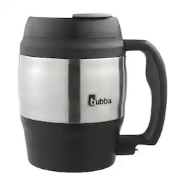 Unbranded - 52.1-Oz. Thermal Cup - Black
