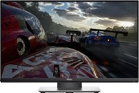 Front Zoom. Dell - 24" LED QHD G-SYNC Monitor - Black.