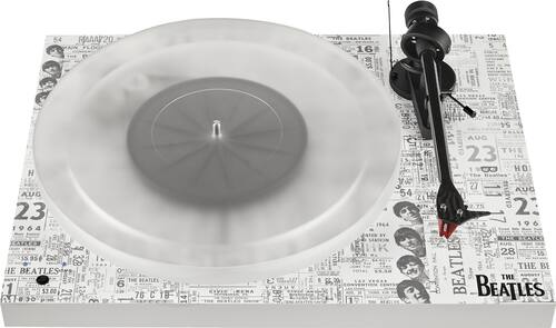 Pro-Ject - Debut Carbon Esprit SB Turntable (Beatles 1964 edition) - White and Black - Larger Front