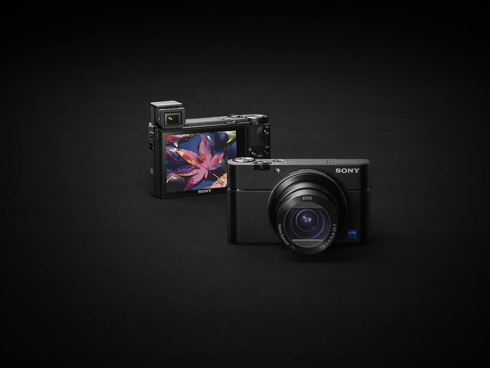 Sony Rx100 Iv 20 1 Mp Premium Compact Digital Camera W 1 Inch Sensor 4k Movies And 40x Super Slow Motion Hd Dscrx100m4 B