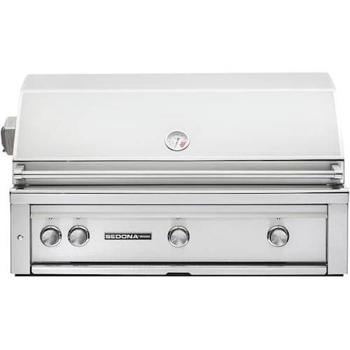 Angle. Sedona By Lynx - 42" Built-In Gas Grill - Stainless Steel.