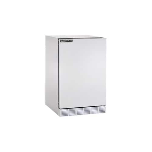 Angle. Sedona By Lynx - 4.1 Cu. Ft. Mini Fridge - Silver.
