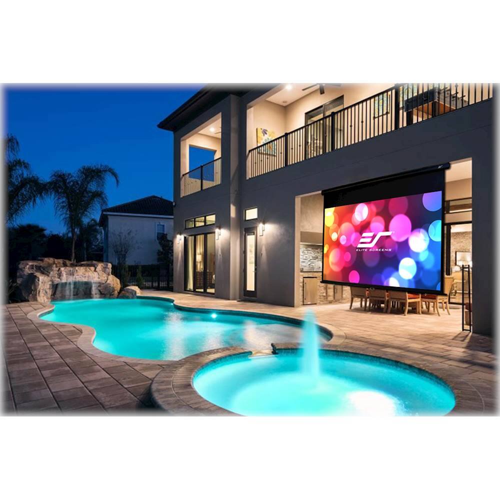 Best Buy Elite Screens Yard Master Electric Series 120" Outdoor