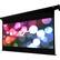 Front. Elite Screens - VMAX Dual Series 120"/114" Electric Motorized Projector Screen - Black.