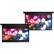 Alt View 11. Elite Screens - VMAX Dual Series 120"/114" Electric Motorized Projector Screen - Black.