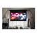 Alt View 12. Elite Screens - VMAX Dual Series 120"/114" Electric Motorized Projector Screen - Black.