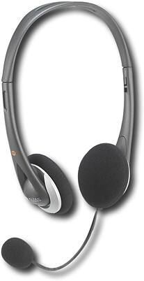Angle Standard. Altec Lansing - Stereo Headset with Microphone.
