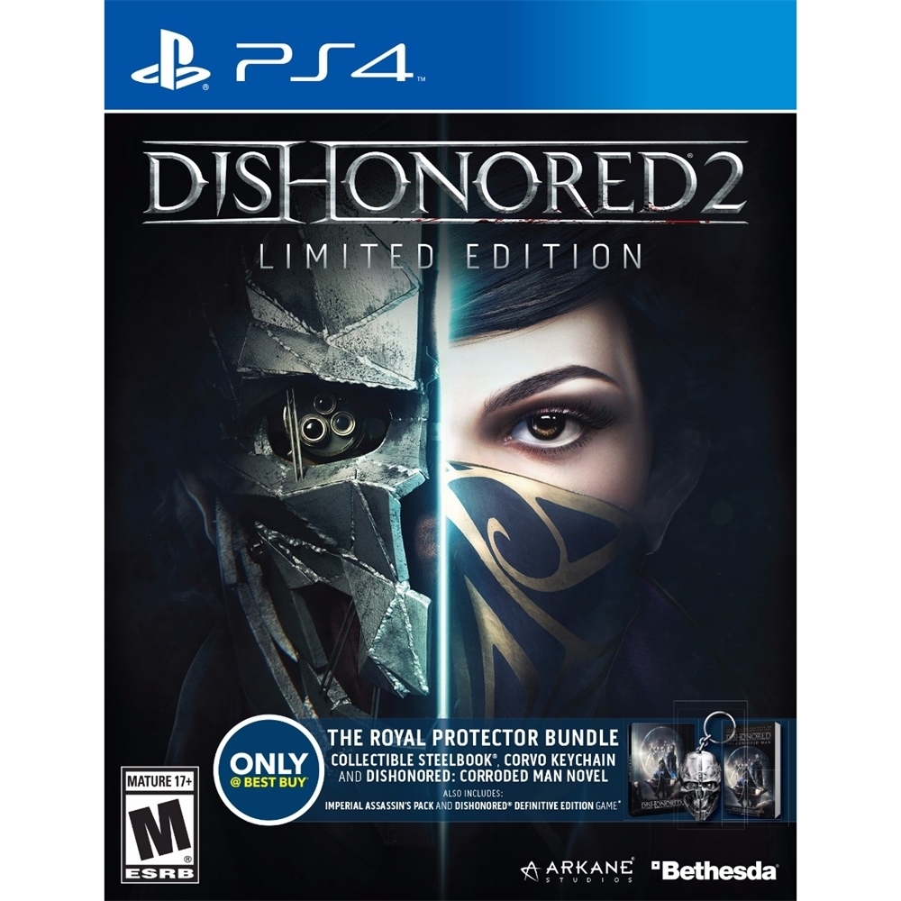 Dishonored 2 Limited Edition Best Buy Exclusive The Royal Protector Bundle Playstation 4 U10 Best Buy