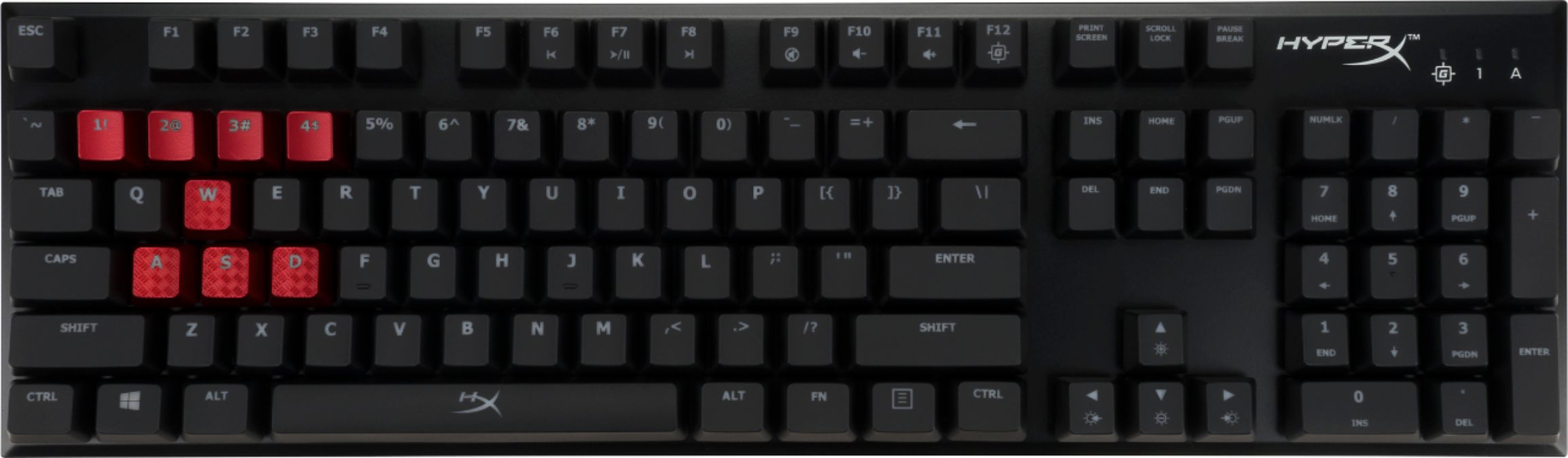 Best Buy: HyperX Alloy FPS Wired Gaming Mechanical Cherry MX Blue Switch  Keyboard with Backlighting Black/Red HX-KB1BL1-NA/A1