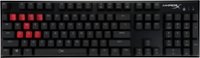 Front Zoom. HyperX - Alloy FPS Wired Gaming Mechanical Cherry MX Blue Switch Keyboard with Backlighting - Black/Red.