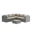 Front. Patio Sense - Sino Wicker 6-Piece Sofa Set - Gray.
