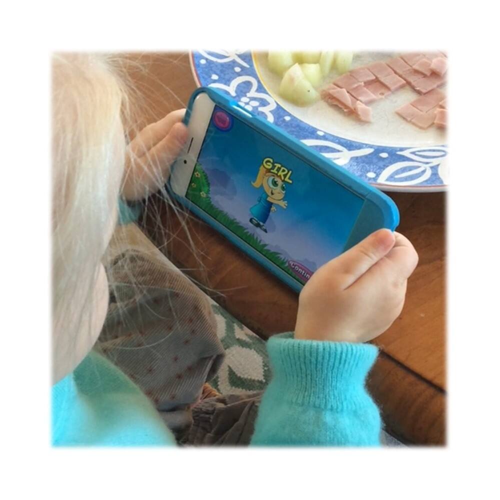 Alt View 11. Kid Lid - Case for Apple® iPhone® 6 and 6s - Blue.