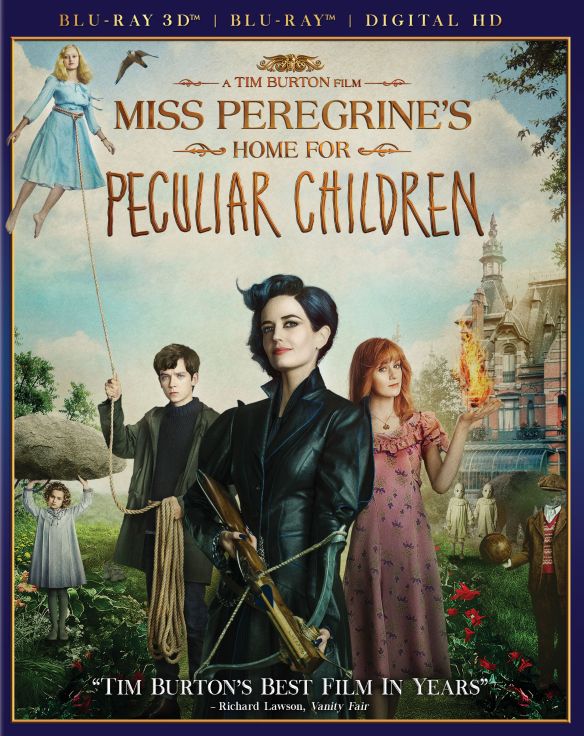  Miss Peregrine's Home for Peculiar Children [Includes Digital Copy] [3D] [Blu-ray] [Blu-ray/Blu-ray 3D] [2016]
