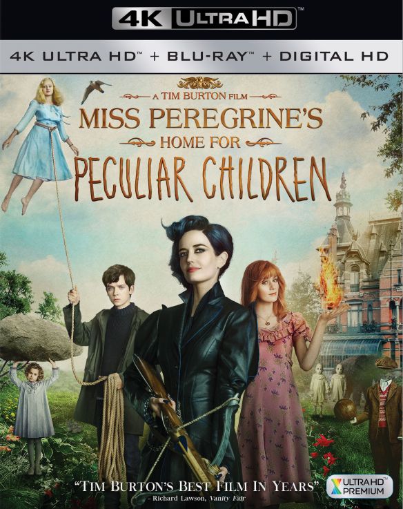  Miss Peregrine's Home for Peculiar Children [Includes Digital Copy] [4K Ultra HD Blu-ray/Blu-ray] [2016]
