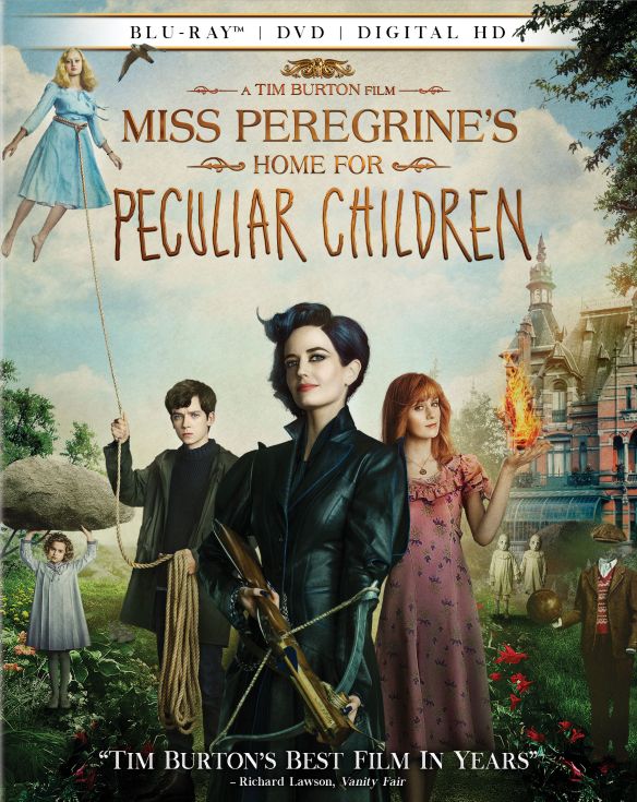  Miss Peregrine's Home for Peculiar Children [Includes Digital Copy] [Blu-ray/DVD] [2016]