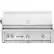 Angle. Sedona By Lynx - 42" Built-In Gas Grill - Stainless Steel.
