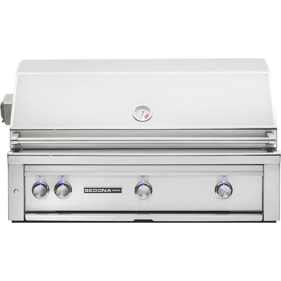 Angle. Sedona By Lynx - 42" Built-In Gas Grill - Stainless Steel.