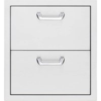 Sedona By Lynx - 19" Double Drawers - Silver - Angle_Standard